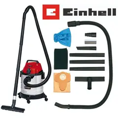 EINHELL - Aspiradora sopladora húmedo seco th-vc 1250s 20 litros