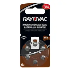 GENERICO - Bateria Auditiva Rayovac #312 X 6und