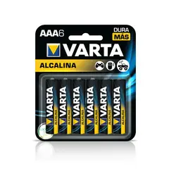 VARTA - Oferta Pila Alkalina Aaa X 6und