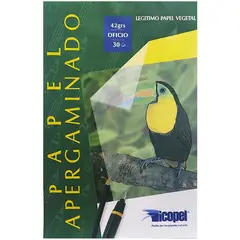 ICOPEL - Block papel calcante apergaminado oficio x 30 hojas