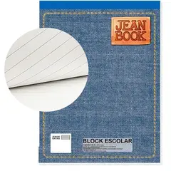 NORMA KAMALI - Block carta rayado x 80 hojas jean book - norma
