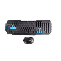 GENERICO - Teclado PC Multimedia y Mouse Inalambrico Para Computadora