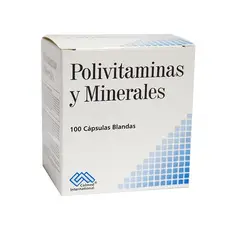 COLMED - Polivitaminas Y Minerales Caja X 100 Capsulas