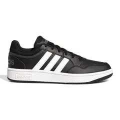 ADIDAS - Tenis Hombre Bajo Negro Hoops 30