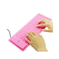 GENERICO - Teclado USB flexible siliconado portátil