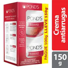 PONDS - Oferta Crema Facial Rejuveness X 100g + 50g