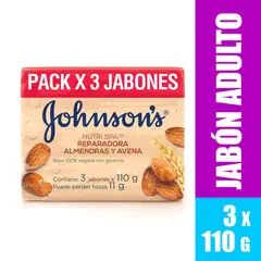 JOHNSON - Jabon Johnsons Nutri Spa 3und - g a $24.---