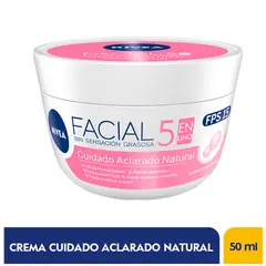 NIVEA - Crema Facial Cuidado Aclarado Natural 5 En 1 X 50ml