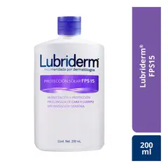 LUBRIDERM - Crema Corporal U.v Sfp15 X 200ml