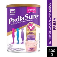 PEDIASURE - Polvo Fresa Lata X 400gr