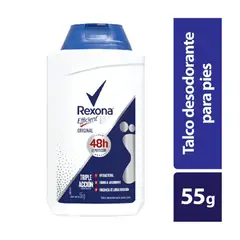 REXONA - Desodorante Pies Efficient Talco X 55g.---