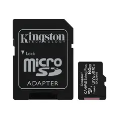 KINGSTON - Memoria Micro Sd 64gb Canvas Select Original