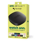 GOOGLE - Reproductor Tv 2023 ONN Dispositivo 4K 2Gb Ram Negro