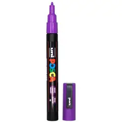 POSCA - Marcador Gráfico De Vinilo Pc-3m Violeta