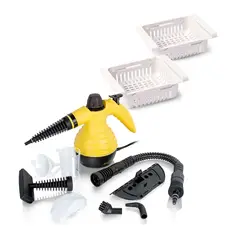 ENERGY PLUS - Combo Limpiador a Vapor Multiusos 2 Organizadores Multiusos