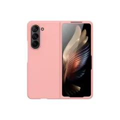 GENERICO - Funda Silicone Compatible con Samsung Galaxy Z Fold5 Rosado