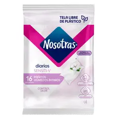 NOSOTRAS - Pañitos Intimos Sensitive Diarios X 16und