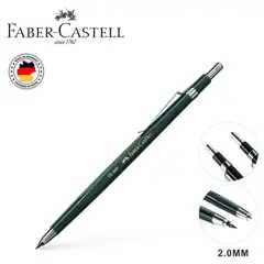FABER CASTELL - Portaminas Tk 4600 Mina 2mm, Clip Y Afilaminas