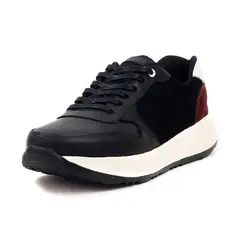 VILLABONR - Tenis Para Hombre Cuero VP-3036 Negro