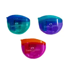 FABER CASTELL - Sacapuntas Sencillo Tajalápiz Con Depósito