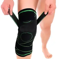 GENERICO - Rodillera Doble Compresion Ortopedica Soporte Ajustable Talla L