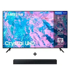 SAMSUNG - Combo TV 50 Pulgadas Crystal UHD + Barra HWC400