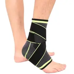 GENERICO - Soporte De Tobillo Doble Compresion Tobillera Elástica