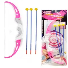 GENERICO - Juego Puntería Tiro Al Blanco ArcoFlechas Seguridad Niñas