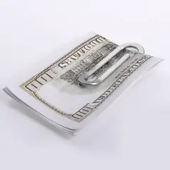 GENERICO - Clip Gancho De Bolsillo Sujeta Billetes Tarjetas