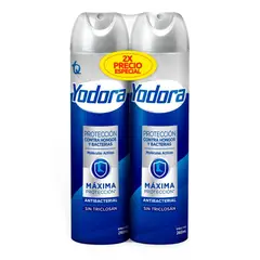 YODORA - Oferta Desodorante Pies Antbacterial Spray 2 X 26oml.---
