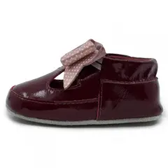 PAPOS - Cascarita Charol Rojo - Zapatos bebés - Rojo