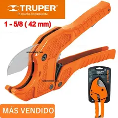 TRUPER - Corta tubo cortador de tubo tipo tijera 1 5/8pg marca