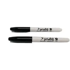 PELIKAN - Marcador Permanente Printell X 2 Unds Punta Fina.