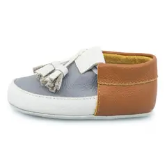PAPOS - Cascarita Pom Pom Café - Zapatos Bebés - Marron