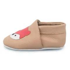 PAPOS - Cascarita Fox Miel - Zapatos Bebés - Marron