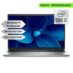 DELL - Portátil 15 Intel Core i5-1334u Ram 24GB Disco SSD 512GB 15.6" FHD Win Pro
