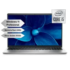 DELL - Portátil 15 Intel Core i5-1235u Ram 24GB Disco SSD 512GB 15.6" FHD Win Pro