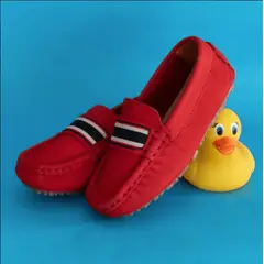 PAPOS - Mocasines Oscar Rojos - Mocasines Niños - Rojo