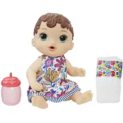 BABY ALIVE - Bebé Lil Sorbitos Y Mimitos Brunette De Hasbro.