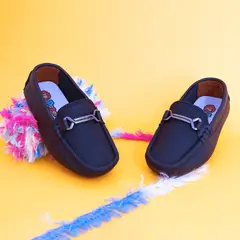 PAPOS - Mocasines Softy Negros - Mocasines Niños - Negro