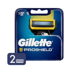 GILLETTE - Repuesto Maquina De Afeitar Fusion5 Proshield X 2un
