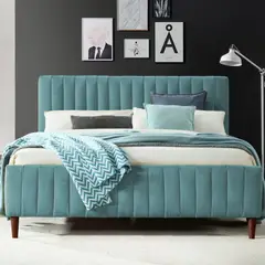 EKONOMODO COLOMBIA - Colchon Doble 1 Pillow con Cama en pino Vitale Verde 140x190 cm
