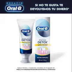 ORAL B - Crema Dental Encías Detox X 80ml