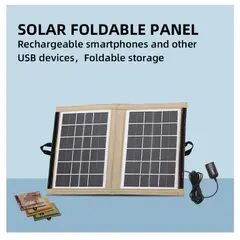 GENERICO - Cargador Solar Panel Solar Plegable Puerto Usb Cl-670