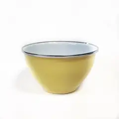 CRIOLLA - Bowl 12 cm narciso borde metalico Peltre.