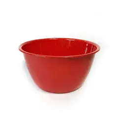 CRIOLLA - Bowl 25 cm rojo Peltre.