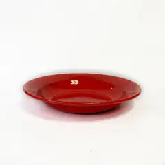 CRIOLLA - Plato hondo 22 cm rojo Peltre.