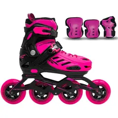 CANARIAM - Patines Blackmagic Pro Plus Fucsia KitC4 Talla35-38