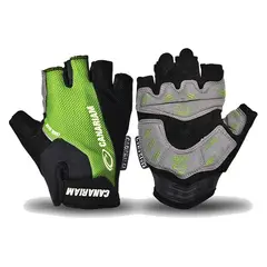 CANARIAM - Guantes para gimnasio c3-1 Verde Talla L