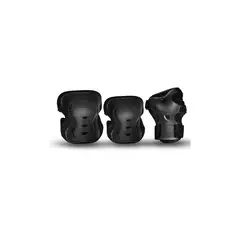 CANARIAM - Kit de Protección Para Patinaje C4 Negro Talla Xs